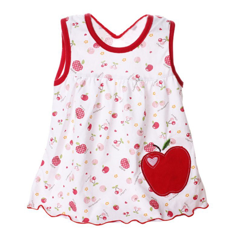 Đầm mini dáng chữ A thời trang cho bé gái