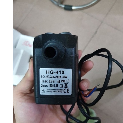 BƠM QUẠT HƠI NƯỚC ĐIỀU HÒA 30W MÀU ĐEN TỰ NGẮT - BẢO HÀNG CHÍNH HÃNG ĐỔI MỚI