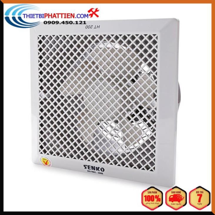 FREESHIP Quạt hút thông gió âm trần 1 chiều Senko HT250 40W cao cấp