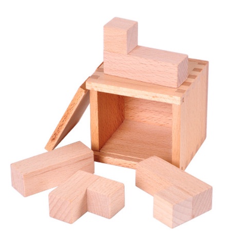 Đồ chơi trí tuệ_Thử thách trí não_4 Pieces - Pack In Puzzle_Hack não &amp; Hàng hiếm_IQ Toys_Giải đố_Thông minh
