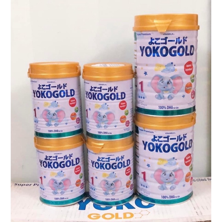 COMBO 6 LON SỮA BỘT VINAMILK YOKO GOLD số 1