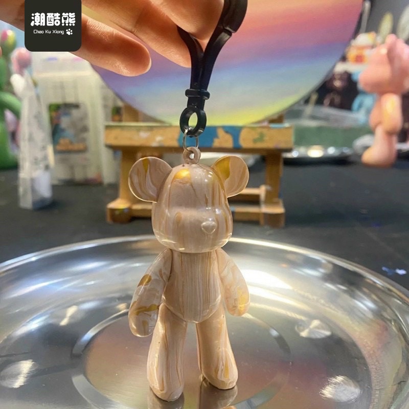 MÓC KHOÁ TỰ SƠN HÌNH GẤU ĐÁNG YÊU