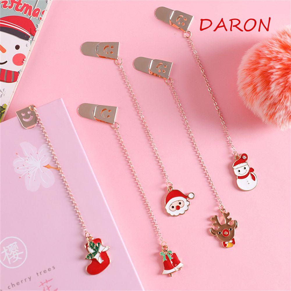 Daron Bookmark Đặc Biệt Trang Hình Người Tuyết Đánh Dấu Sách Giáng Sinh Cho Học Sinh