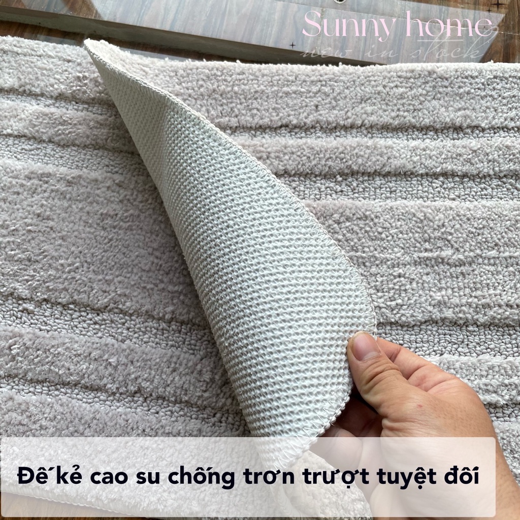 [ HÀNG CHUẨN ] Thảm chùi chân 1 màu hàng nhập Cao Cấp thấm hút cực tốt - kích thức (40cm x 120cm)