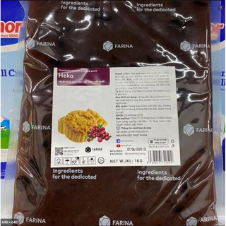 Nhân trung thu Heka cao cấp thịt quả nam việt quất