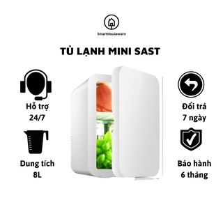 Tủ lạnh mini gia đình bảo quản mỹ phẩm, thực phẩm - Tủ lạnh mini dùng trên xe oto - Thương hiệu SAST