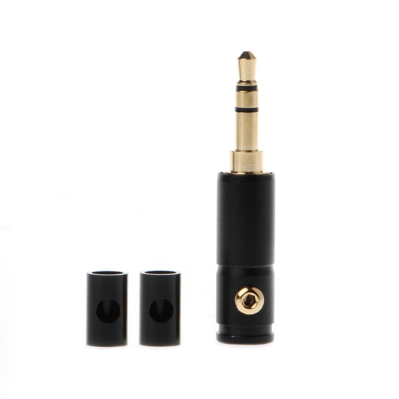 Set 4 Giắc Cắm Âm Thanh 3.5mm Mạ Vàng