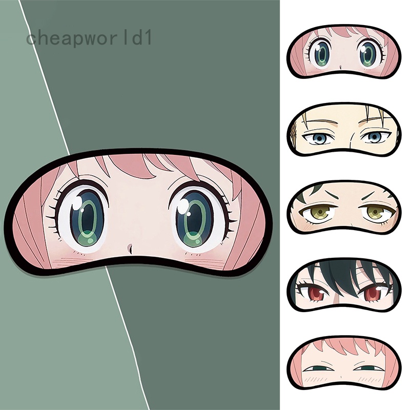 Mặt Nạ Che Mắt Ngủ Họa Tiết Hoạt Hình Anime Spyxfamily