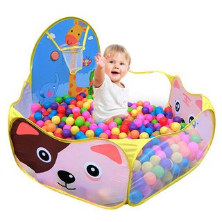 Lều bóng rổ + 100 bóng 5 cm