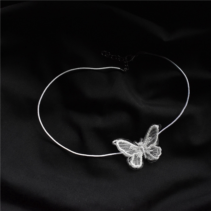 BUTTERFLY BUTTERFLY vòng cổ Mặt Bướm Đính Đá Sang Trọng Cho Nữ