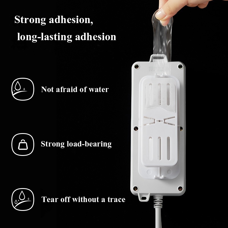 1 Giá Đỡ Ổ Cắm Điện/Bộ Định Tuyến Chịu Lực Xoay 360 Độ Gắn Tường Sáng Tạo