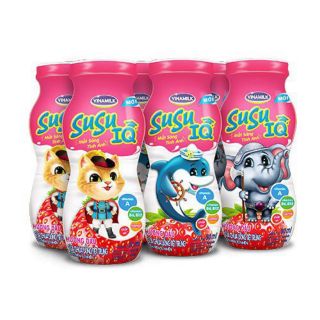 Lốc 6 chai sữa chua uống su su iq 80ml