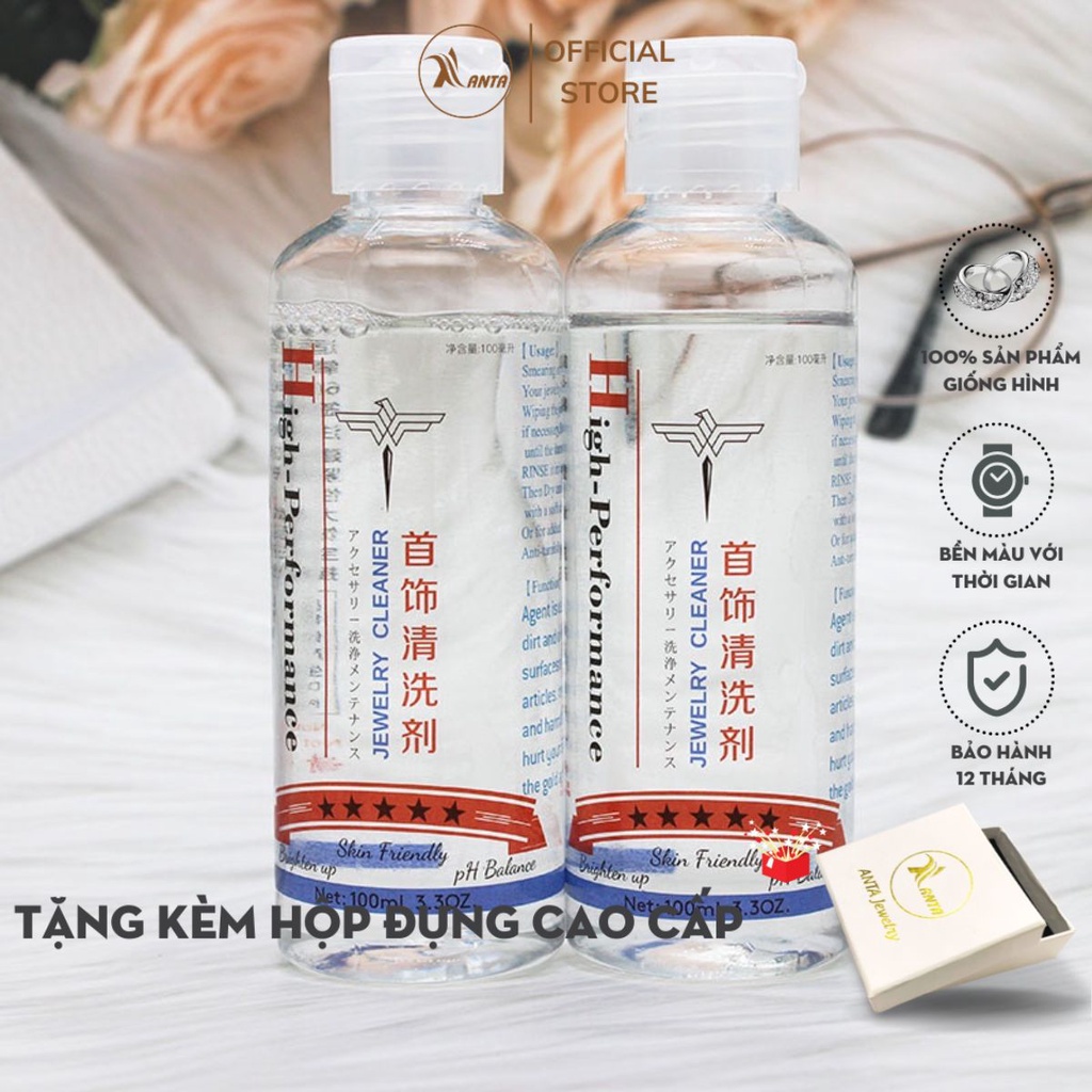 Nước rửa đồ trang sức chuyên dụng 100ml ANTA Jewelry 9900