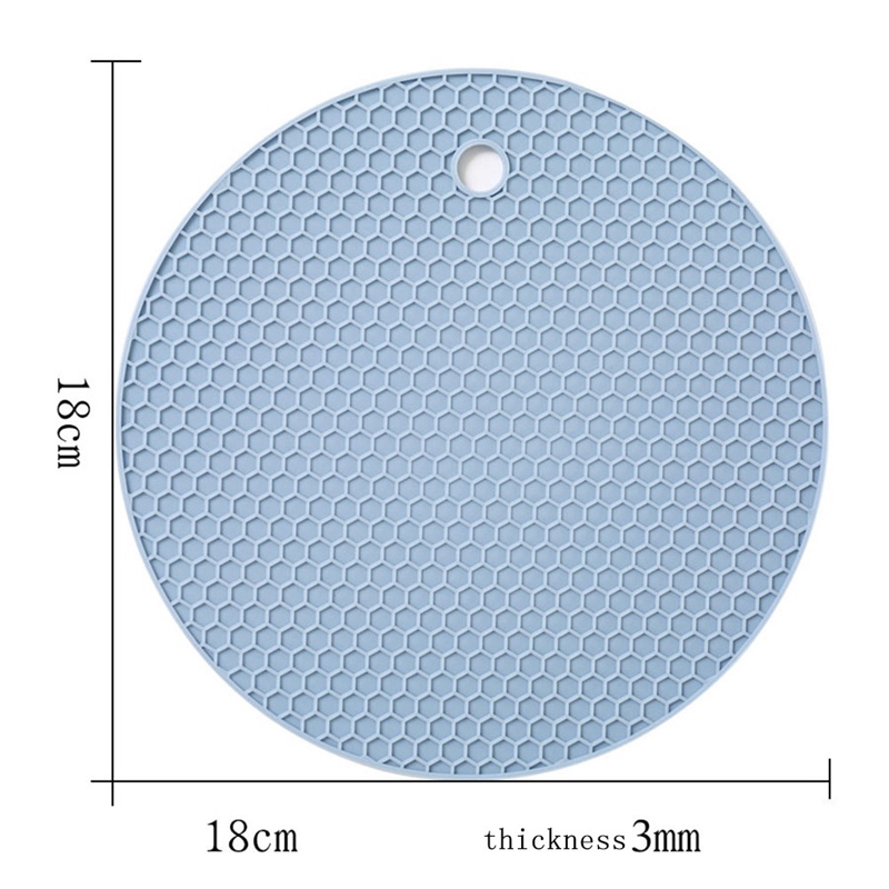 Miếng Lót Nồi Cách Nhiệt Bằng Silicon