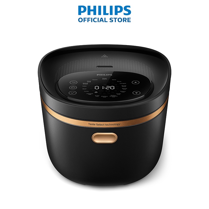 [Mã ELPLSBD06 giảm 10% đơn 1TR] Nồi cơm điện tử cao tần (IH) Philips HD4539/62 | 1.5 lít | chức năng Lựa chọn vị