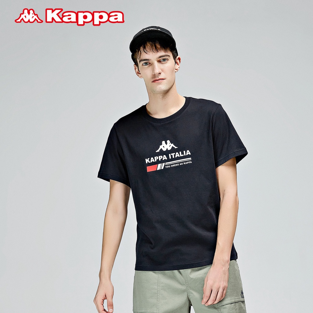 Áo Thun Kappa Tay Ngắn Cổ Tròn In Họa Tiết K0B32TD32D Thời Trang Cho Nam