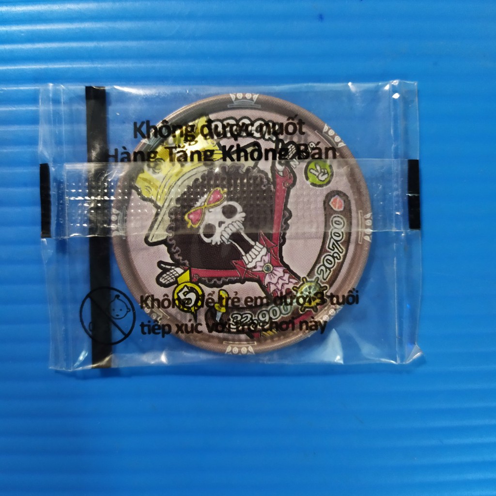 [Một Thẻ ] Thẻ bài toonies One Piece thẻ leng keng dạng chibi đầu to Zoro Chopper ... nguyên seal tổng hợp 2