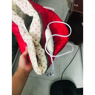 mũ hấp tóc cách nhiệt đỏ