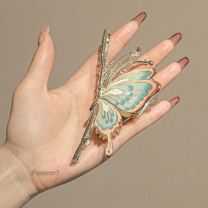 [Fenteer1] Kẹp Tóc Đuôi Ngựa Bền Chống Trượt Cho Nữ