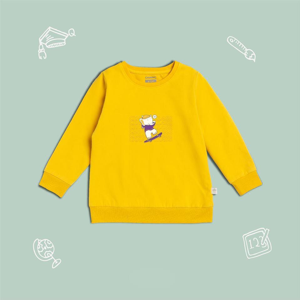 Áo nỉ CHAANG vàng (AW19)