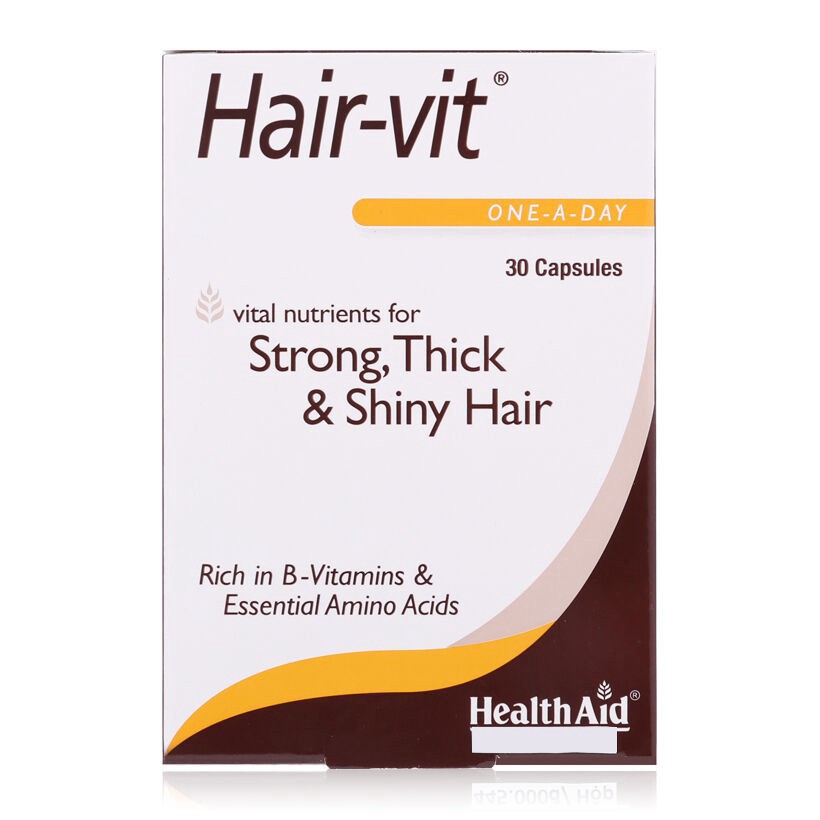 ❤️ Hair Vit - HealthAid - Hộp 30 Viên - Giúp Ngăn Ngừa Rụng Tóc, Kích Thích Mọc Tóc | Thế Giới Skin Care