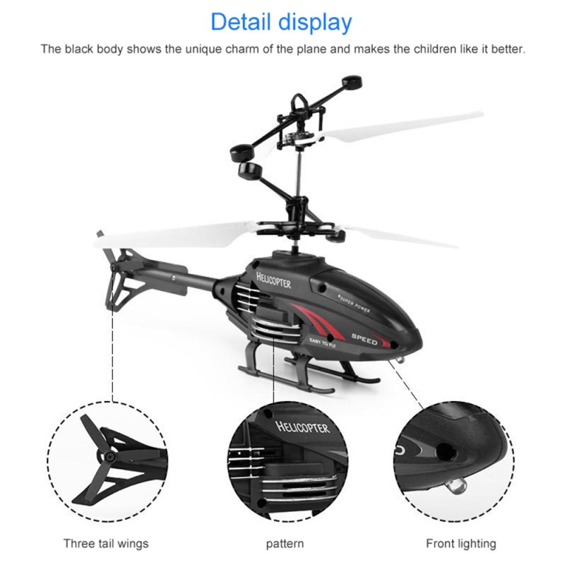 Máy Bay Trực Thăng Mini Điều Khiển Từ Xa Cảm Biến Hồng Ngoại/Drone/USB