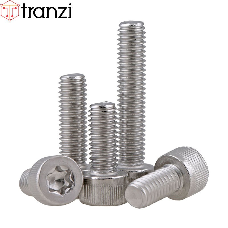Bu lông hoa thị 6 cạnh chìm đầu trụ inox 304 M2 M2,5 M3 M4 M5 M6 M8
