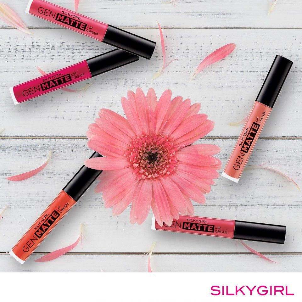 Son Kem Lì Nhẹ Môi Cấp Ẩm SILKYGIRL Gen Matte Lip Cream