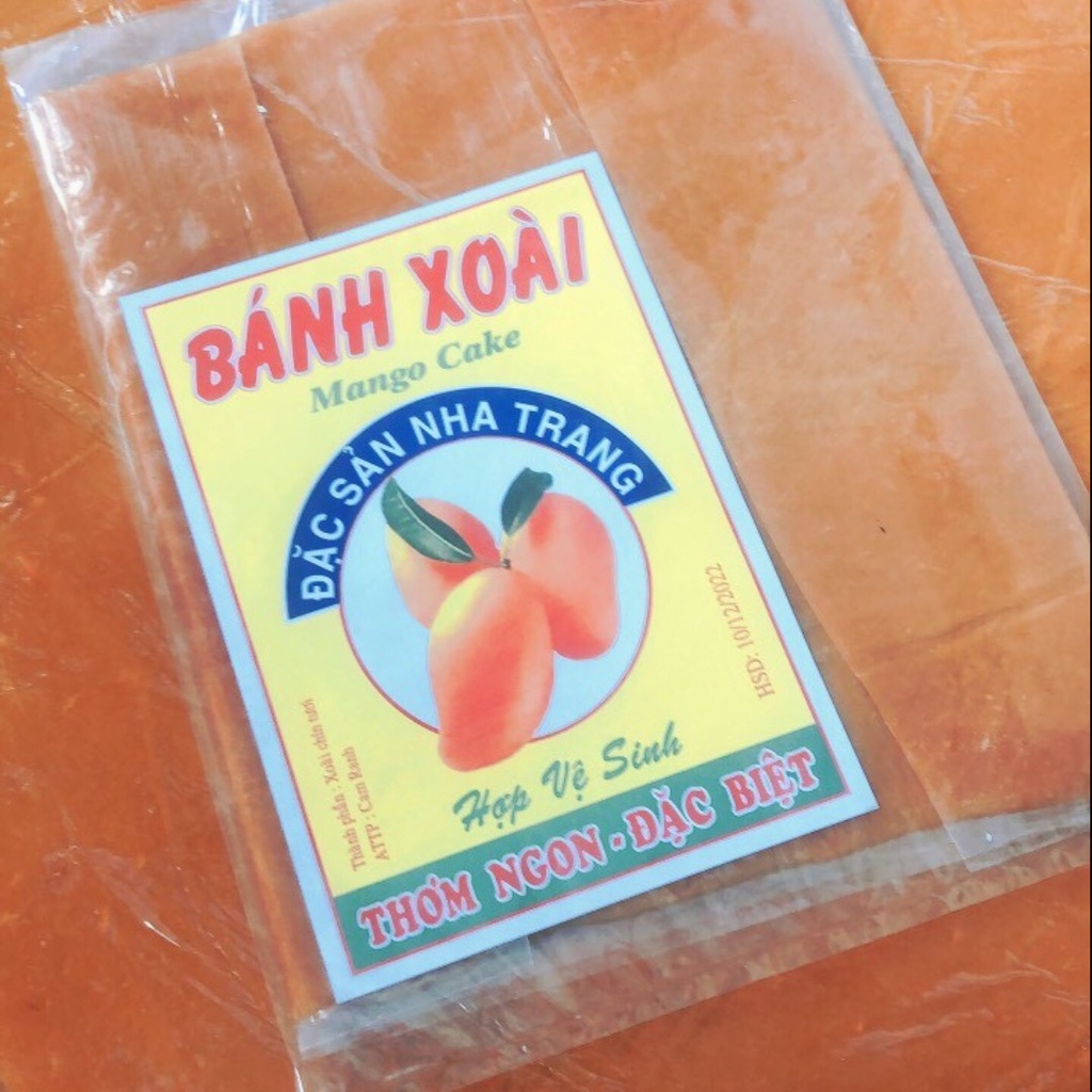 Bánh tráng xoài Cam Lâm, nguyên chất xoài, dẻo mềm, chua ngọt (01 miếng 200g) - Đặc sản bà Mười | BigBuy360 - bigbuy360.vn