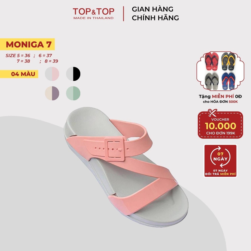 Dép Thái Lan nữ quai chữ Z MONOBO Moniga 7