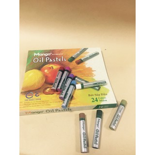 BÚT SÁP DẦU MANGO - BỘ 24 MÀU