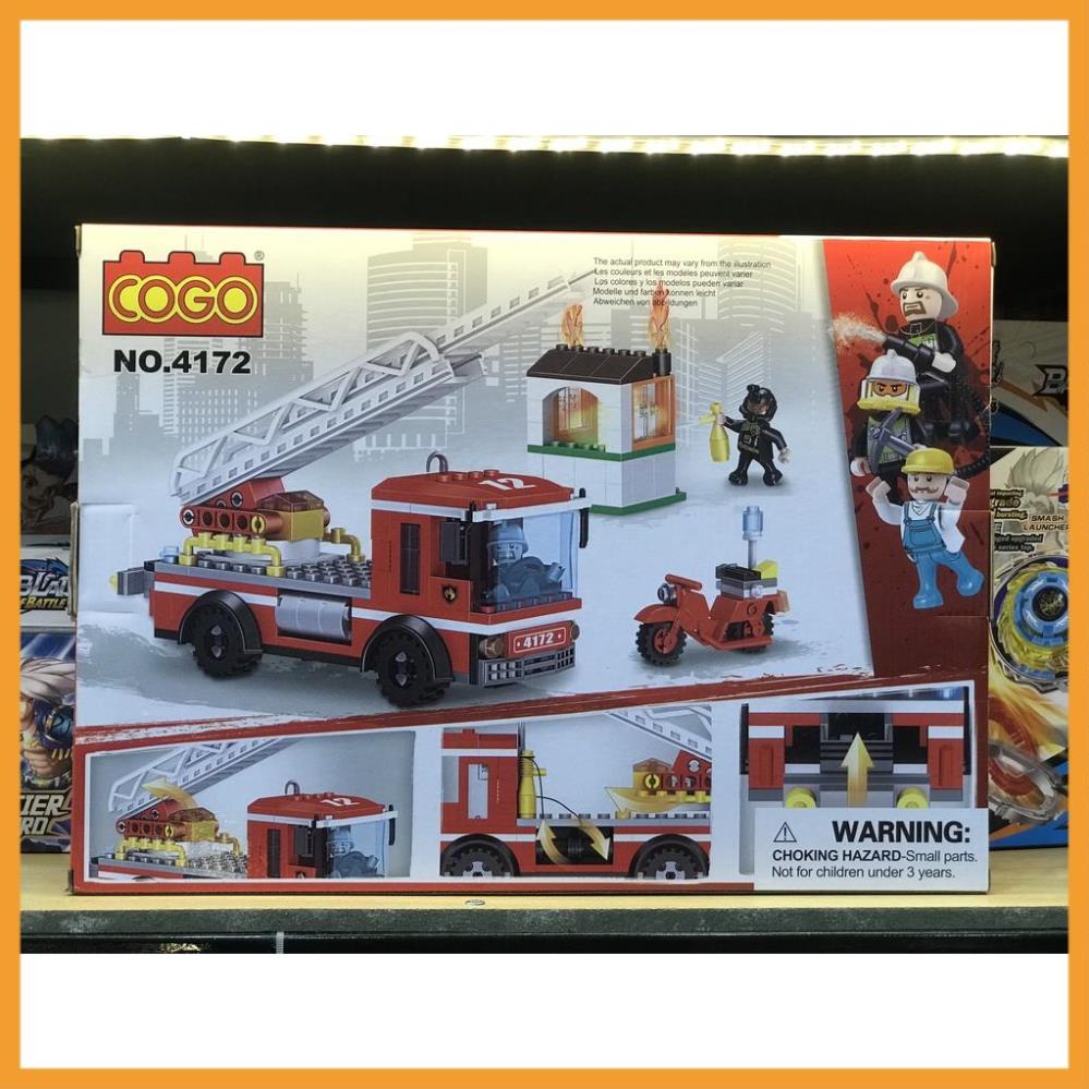 Bộ đồ chơi lắp ráp Xe cứu hỏa
