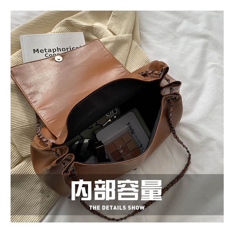 Túi tote Đeo Vai Cỡ Lớn Thời Trang Thu Đông Phong Cách Retro 2022