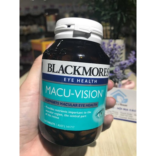 Bổ mắt Blackmores Macu Vision 125 viên