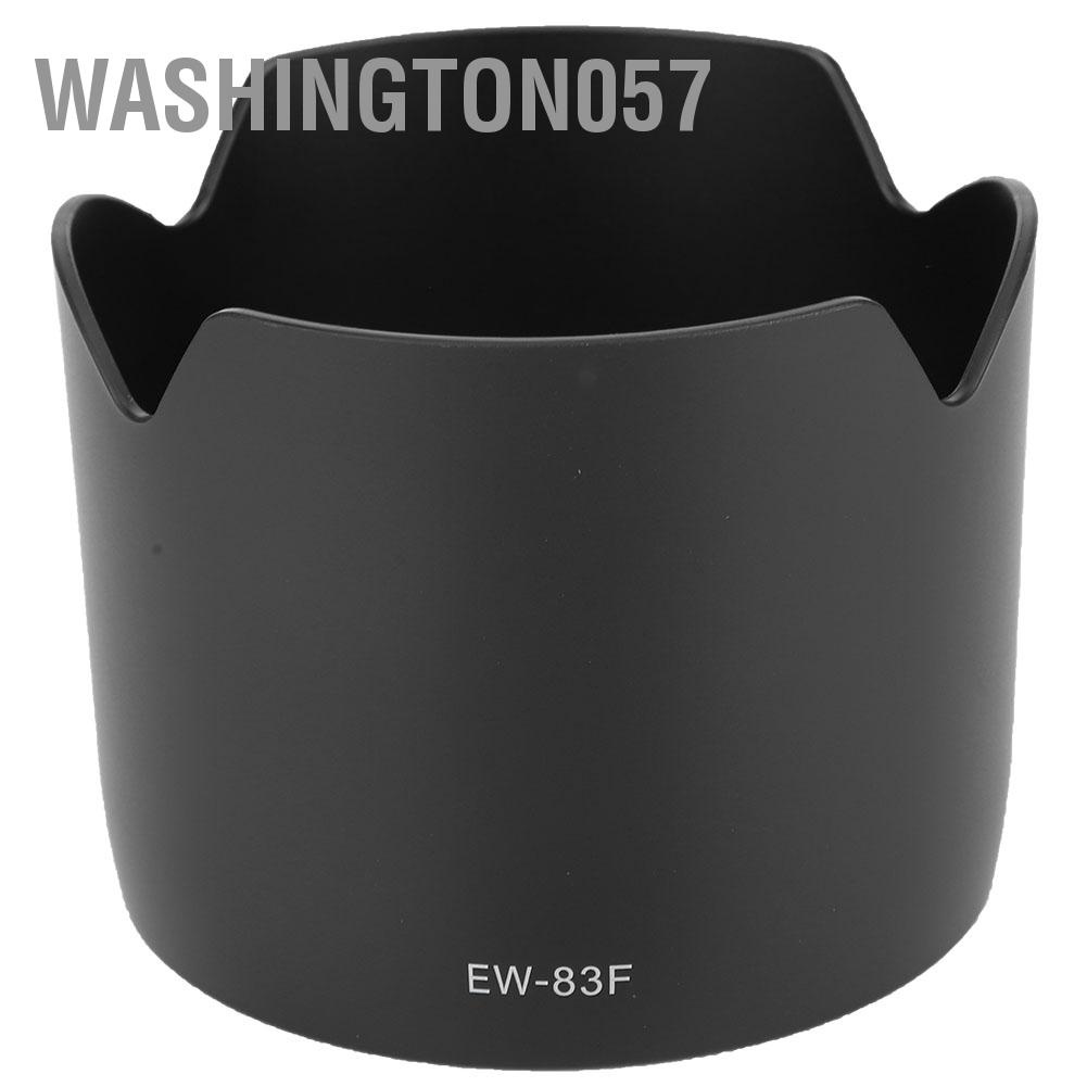 Có thể bán buôn EW-83F Nhựa Đen Gắn Máy Ảnh Lens Hood Phù Hợp Cho Canon EF 24-70MM F/2.8L USM Washington057 Hàng giao ngay