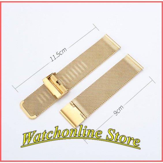 Dây Mesh dành cho Samsung Galaxy Watch 3 41mm / 45mm 20mm 22mm