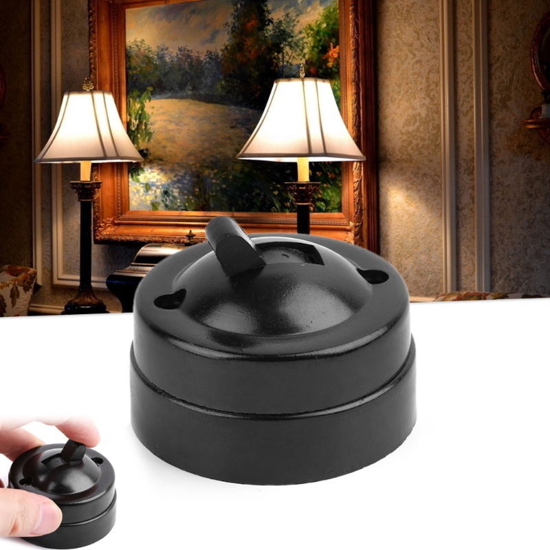 Công Tắc Đèn Gắn Tường Phong Cách Retro