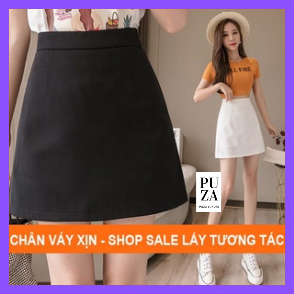 Chân Váy công sở Ngắn Chữ A ,Váy Ngắn Chữ A Lưng Cao phong cách trẻ trung