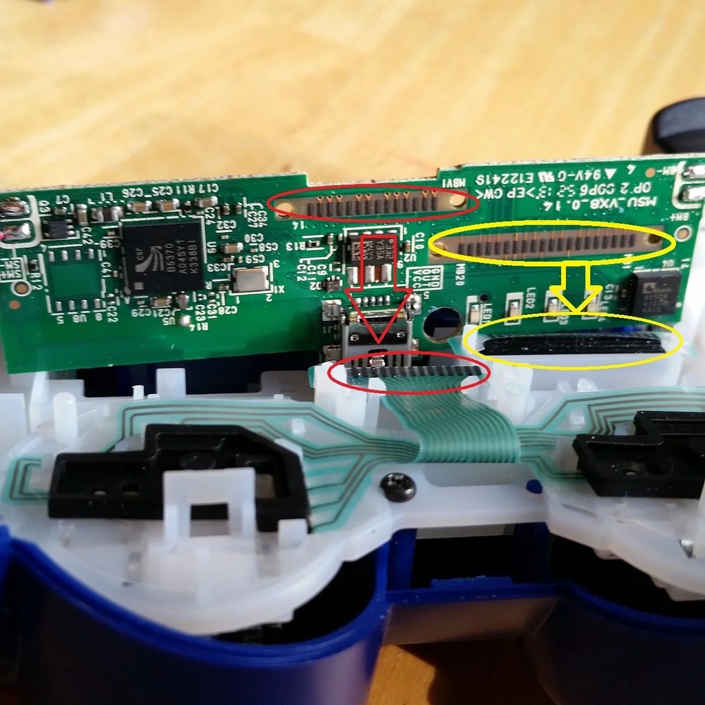 Vỉ Mạch Zin Tay Cầm PS3  - Phim Hàng Zin Cao Cấp - Dùng cho tay cầm PS3 Zin main nhỏ.