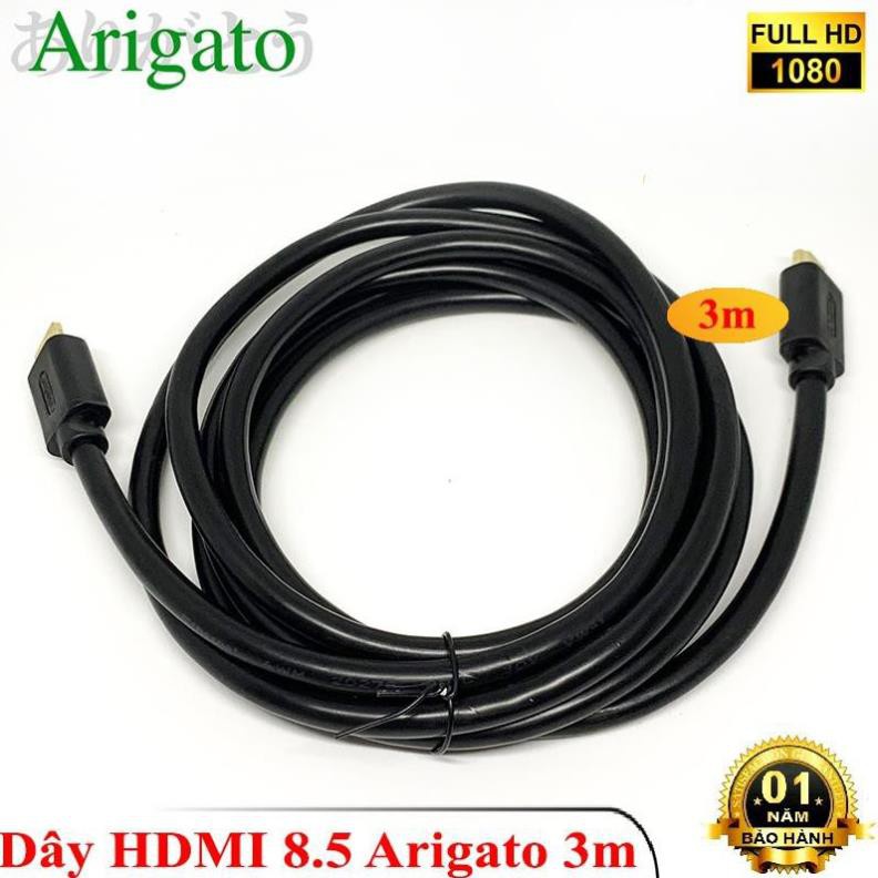 Dây Hdmi 3M Od 8.5 Arigato Đảm Bảo Chất Lượng