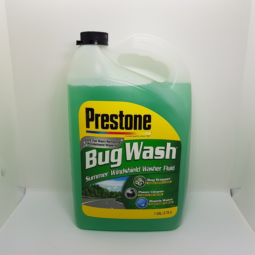 Nước Rửa Kính Ô Tô Prestone Bug Wash 3,78 lít