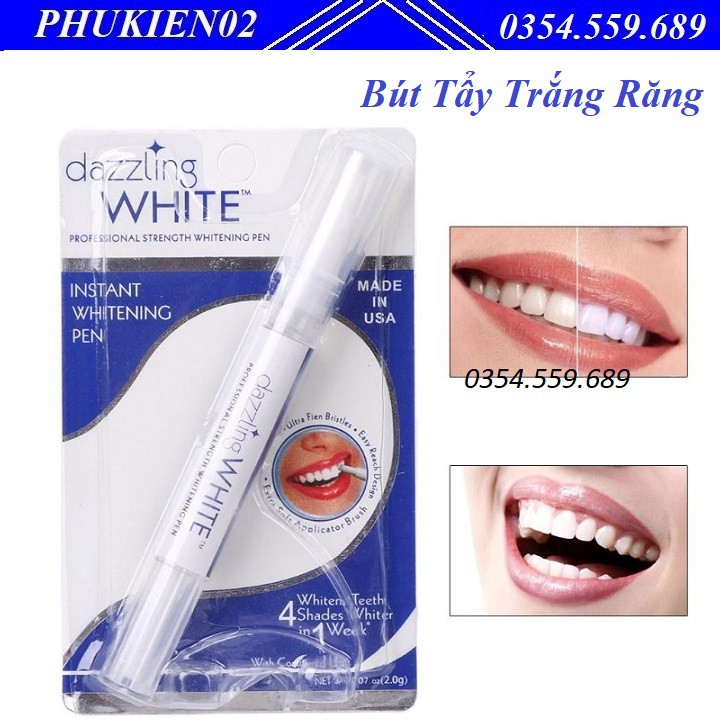 Bút Tẩy Trắng Răng Dazzling White Instant Whitening Pen - Dazzling White