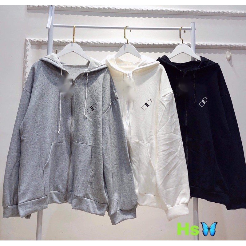 Áo hoodie nỉ in lọ HSU1