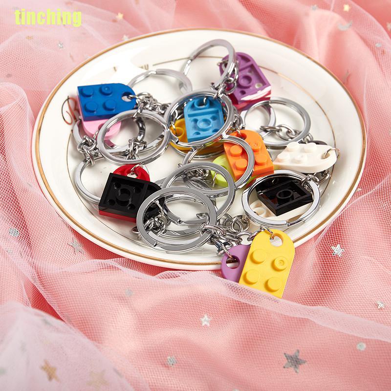 Bộ 2 Nhẫn Lego Hình Trái Tim Dễ Thương