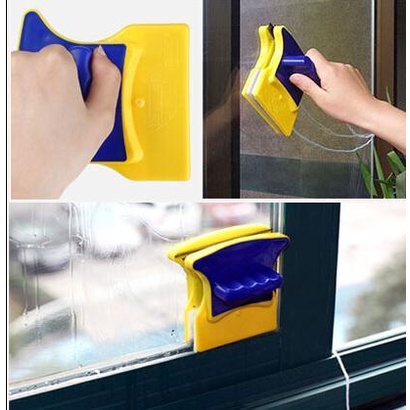 Dụng Cụ Lau Cửa Kính Double Sided Glass Cleaner Lau Mọi Loại Kính