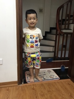 Bộ sét bé trai+quần thô mềm