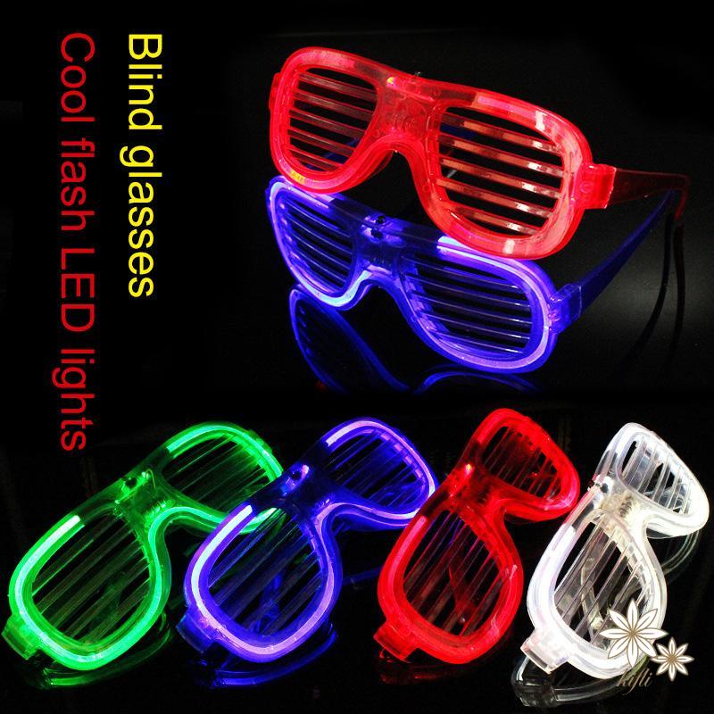 【kifli】Mắt kính có đèn Led phát sáng độc đáo