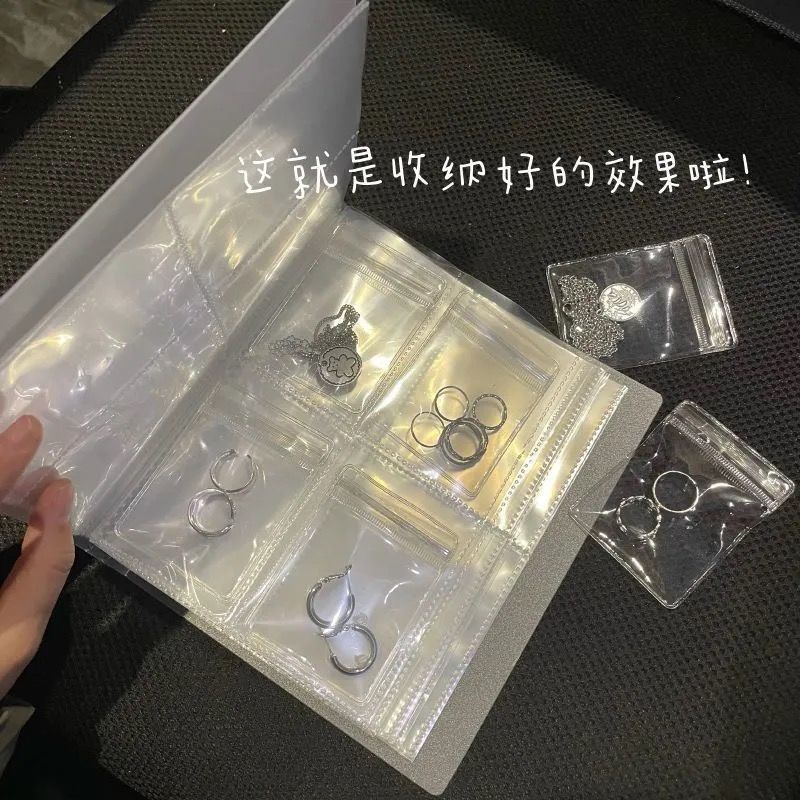 Túi đựng bảo quản trang sức trong suốt đơn giản tiện dụng