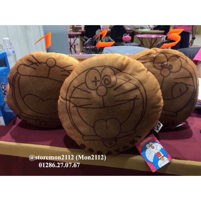 GỐI BÁNH DORAYAKI DORAEMON DOREMON