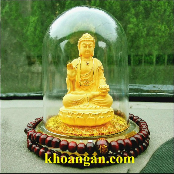 Tượng Để Xe Hình Phật A Di Đà